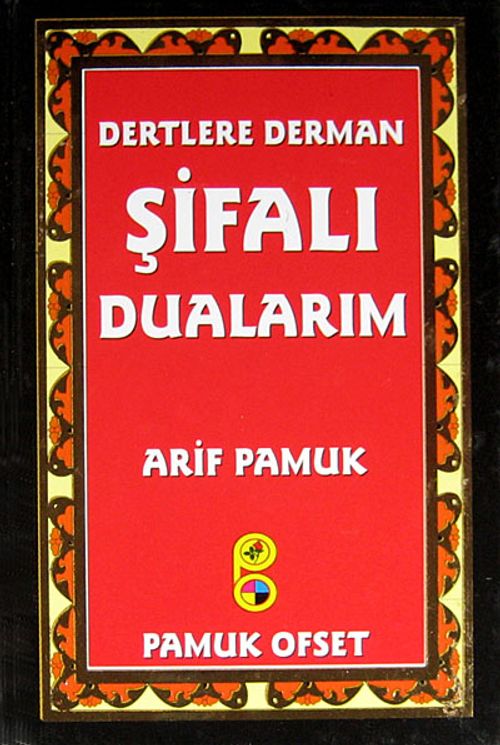 Dertlere Derman Şifalı Dualarım cep boy ciltli (Dua-134-P20)