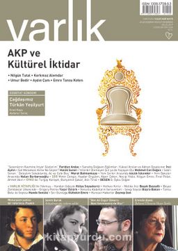 Varlık Aylık Edebiyat ve Kültür Dergisi Eylül 2017