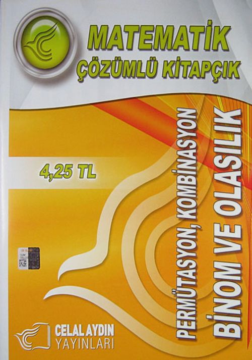 Permutasyon Kombinasyon Binom ve Olasılık / Matematik - Çözümlü Kitapçık