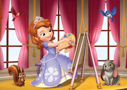 Disney Sofia 50 Parça Puzzle