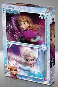 Frozen Puzzle 35+60 Parça
