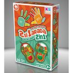 Sol Elim Sağ Elim 2 si 1 Arada Bağcıklarım 16 Parça Puzzle