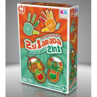 Sol Elim Sağ Elim 2 si 1 Arada Bağcıklarım 16 Parça Puzzle