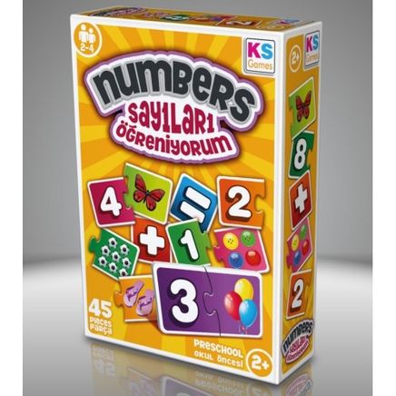 Sayıları Öğreniyorum 45 Parça Puzzle