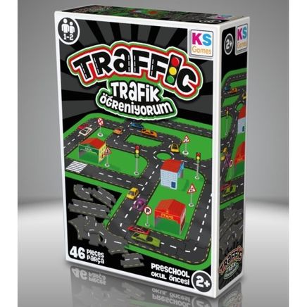 Trafik Öğreniyorum 46 Parça Puzzle