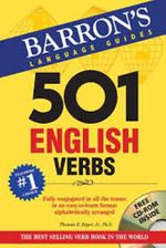 Language Guides 501 English Verbs with CD ROM