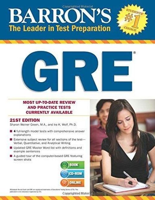 GRE with CD ROM 21st Edition