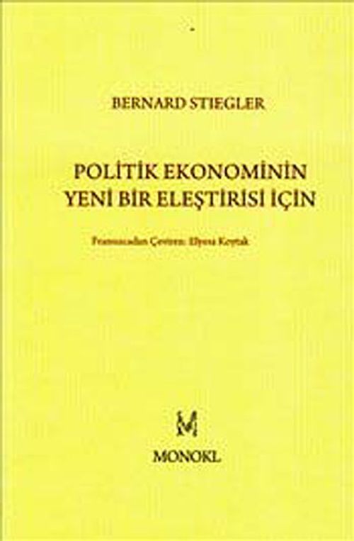 Politik Ekonominin Yeni Bir Eleştirisi İçin