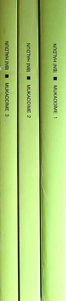 Mukaddime (3 Cilt Takım)