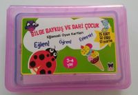 Bilge Baykuş ve Dahi Çocuk Kutulu Eğlenceli Bilgi Kartları (3-4 Yaş) Yeşil