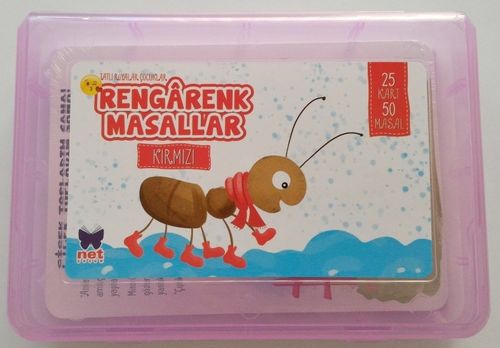 Kutulu Masallar Rengarenk Masallar (Kırmızı) 