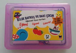 Kutulu Eğlenceli Bilgi Kartları (3-4 Yaş Sarı)