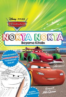 Arabalar Nokta Nokta Boyama Kitabı 