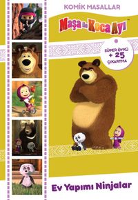 Maşa ve Koca Ayı Komik Masallar - Ev Yapımı Ninjalar