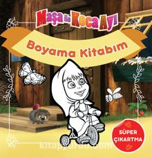Maşa ve Koca Ayı Süper Çıkartmalı Boyama Kitabım - Kolektif
