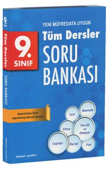9. Sınıf Tüm Dersler Soru Bankası (Yeni Müfredata Uygun)