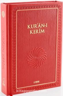 Kur'an-ı Kerim (Büyük Boy - Mıklepli - Kırmızı-Ciltli) - Bilinmeyen Yazar