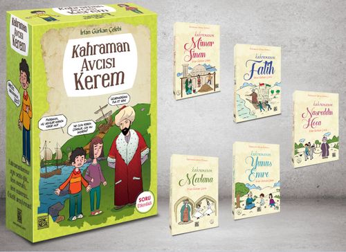 Kahraman Avcısı Kerem (5 Kitap)