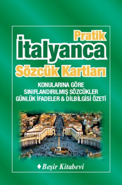 Pratik İtalyanca Sözcük Kartları