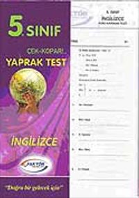 5. Sınıf İngilizce Yaprak Test