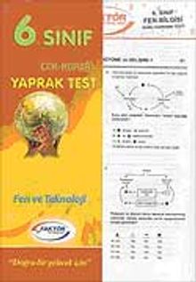 6. Sınıf Fen ve Teknoloji Yaprak Test
