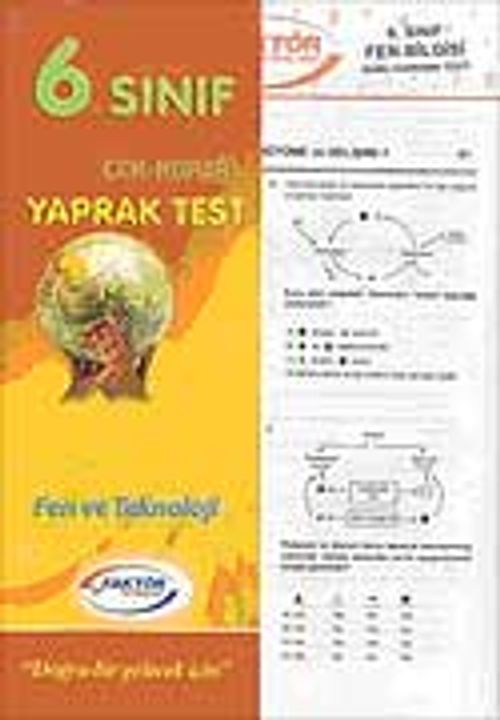 6. Sınıf Fen ve Teknoloji Yaprak Test