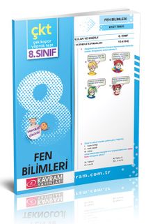 8. Sınıf Fen Bilimleri Yaprak Test (Karekod Video Çözümlü)