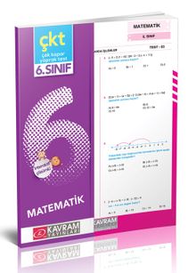 6. Sınıf Matematik Yaprak Test (Karekod Video Çözümlü)