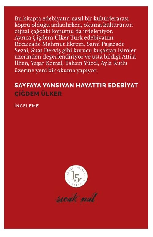 Sayfaya Yansıyan Hayattır Edebiyat