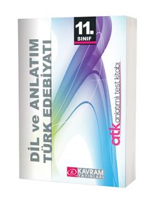 11. Sınıf Dil ve Anlatım Türk Edebiyatı Anlatımlı Test Kitabı