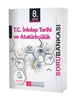 8. Sınıf T. C. İnkılap Tarihi ve Atatürkçülük Soru Bankası (Karekod Video Çözümlü)