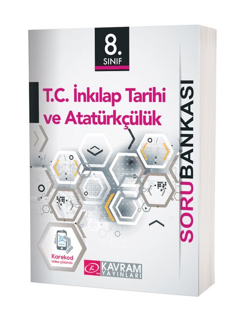8. Sınıf T. C. İnkılap Tarihi ve Atatürkçülük Soru Bankası (Karekod Video Çözümlü)