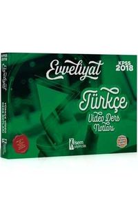 2018 KPSS Evveliyat Türkçe Tamamı Çözümlü Video Ders Notları