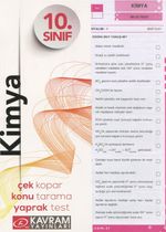 10. Sınıf Kimya Yaprak Testi