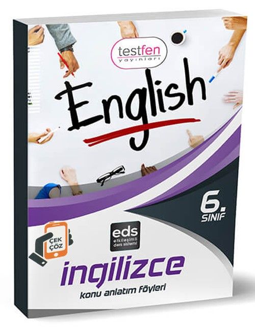 6. Sınıf İngilizce  Konu Anlatım Föyleri (37 Föy)
