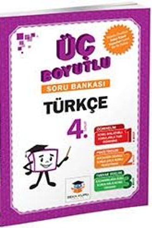 4. Sınıf 3 Boyutlu Türkçe Soru Bankası