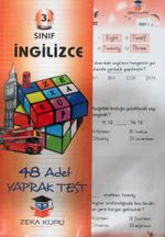 3. Sınıf İngilizce Yaprak Test (48 Adet)