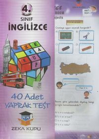 4. Sınıf İngilizce Yaprak Test (40 Adet)