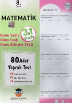 8. Sınıf Matematik Yaprak Test (80 Adet)