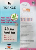 6. Sınıf Türkçe Yaprak Test (48 Adet)