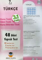 7. Sınıf Türkçe Yaprak Test (48 Adet)