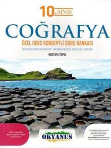 10. Sınıf Coğrafya Özel Ders Konseptli Soru Bankası