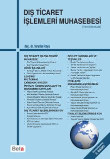 Dış Ticaret İşlemleri Muhasebesi