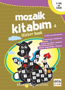Mozaik Kitabım 4 Sticker Book - Kolektif