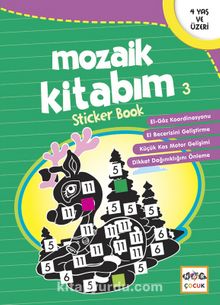 Mozaik Kitabım 3 Sticker Book - Kolektif