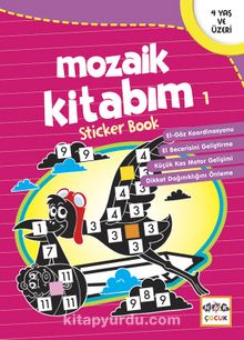 Mozaik Kitabım 1 Sticker Book - Kolektif