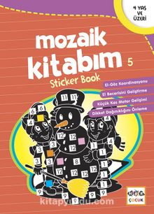 Mozaik Kitabım 5 Sticker Book - Kolektif