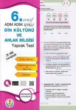 6. Sınıf Din Kültürü ve Ahlak Bilgisi Yaprak Test