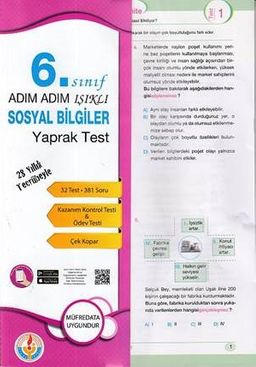 6. Sınıf Sosyal Bilgiler Yaprak Test