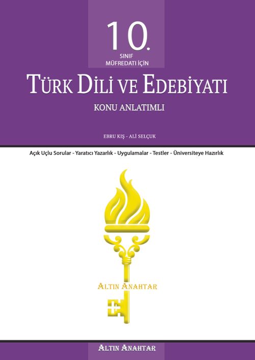 10. Sınıf Müfredatı İçin Türk Dili ve Edebiyatı Konu Anlatımlı 